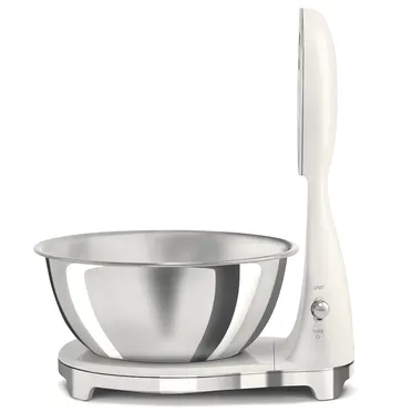 Cân Điện Tử Và Đồng Hồ Cơ Smeg KSF01CRWW Màu Kem 3