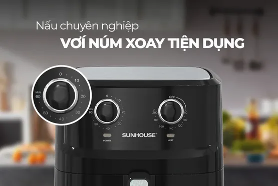 Nồi Chiên Không Dầu Sunhouse SHD4030 6.5 Lít 6
