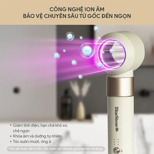 Máy Sấy Tóc Tạo Kiểu BlueStone HSB-1751 1500W