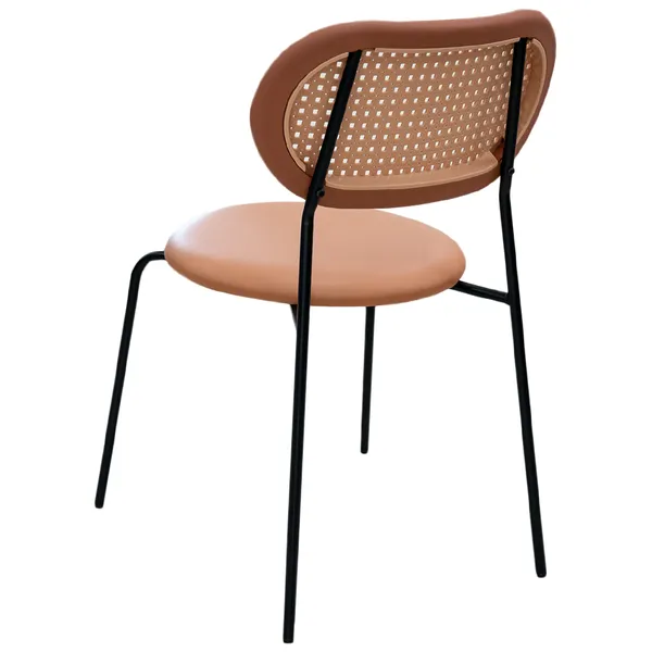 Ghế Nhựa Rattan SL-7026 Tròn Nâu