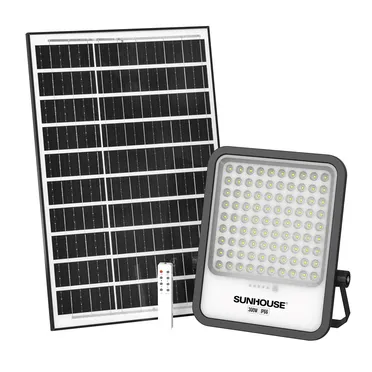 Đèn Pha Năng Lượng Mặt Trời Dùng Ngoài Trời, Sân Vườn Eco Sunhouse SHE-LECPLSE01.300W 3