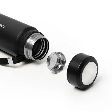 Bình Giữ Nhiệt Lock&Lock STS Top Tumbler 800ml LHC6180BLK Màu Đen 0