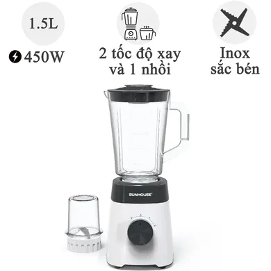 Máy Xay Sinh Tố Sunhouse SHD5114 450W