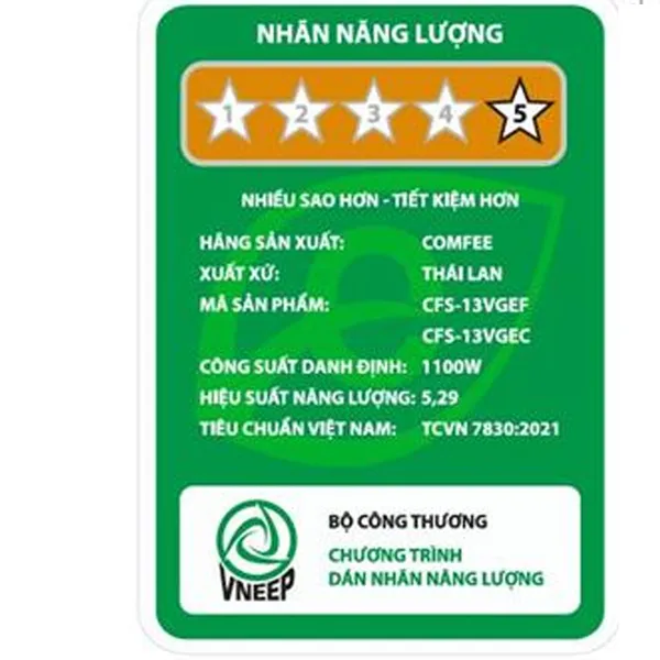 Máy Lạnh Comfee Inverter 1.5 Hp CFS-13VGEF
