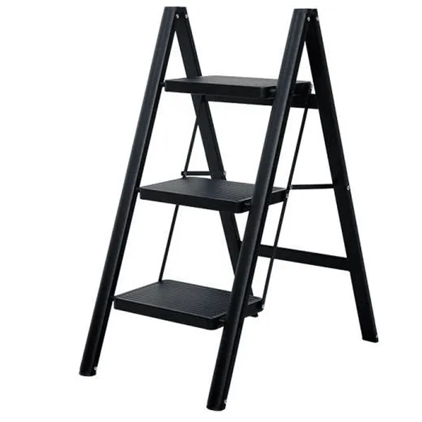 Thang Ghế Gấp Gọn Thông Minh 3 Bậc Fujihome SL103B (Black)