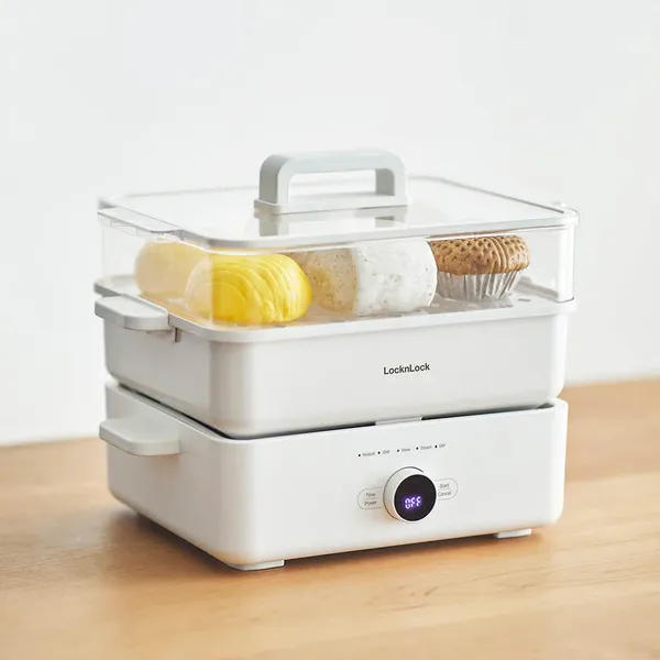 Nồi Lẩu Đa Năng Locknlock Multicooker EJP154IVY 4.5 Lít