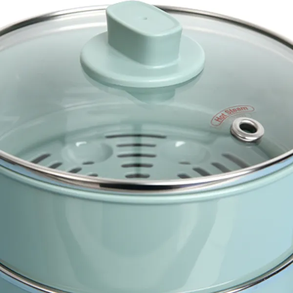 Nồi Lẩu Điện Đa Năng Bear 1.2 Lít DRG-D12M5 - Hàng Quốc Tế - Bản Tiếng Anh
