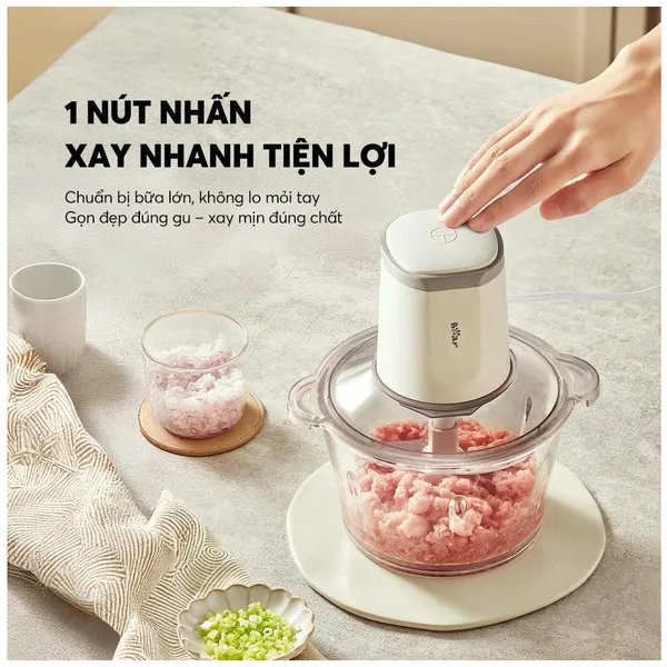Máy Xay Thịt Bear CH-5H03P36 1.8 Lít