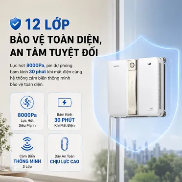 Robot Hút Bụi Lau Kính Mova N1 4
