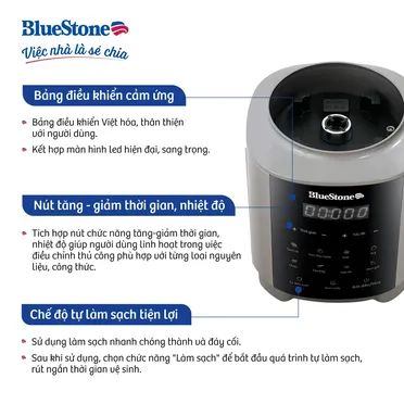 Máy Làm Sữa Hạt Đa Năng BlueStone BLB-6038 1.75 Lít 6