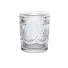 Ly Thấp Thủy Tinh Deli Baroque 300ml Viền Vàng