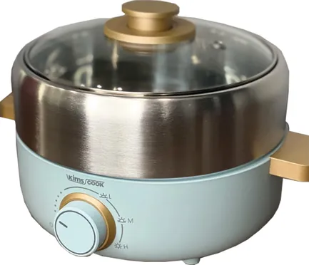 Nồi lẩu nướng đa năng 3 trong 1 Kimscook MC520I 1000W 1