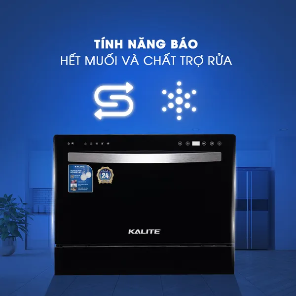 Máy Rửa Bát 6 Bộ Kalite KDW9141