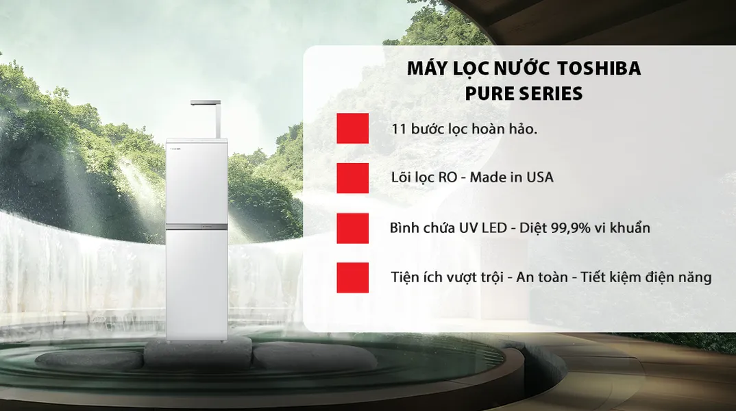 Máy Lọc Nước RO Toshiba TWP-N2396SVN(W)