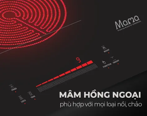 Bếp Từ Hồng Ngoại Sunhouse Mama MMB9303 - Malaysia 7
