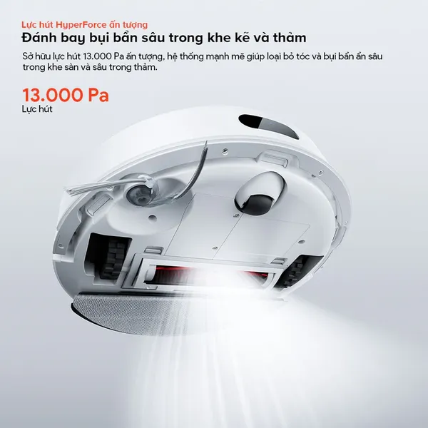 Robot Hút Bụi Roborock Q7 Pro Max Màu Đen