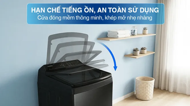 Máy Giặt Samsung Inverter 15 Kg WA80F15S5CSV
