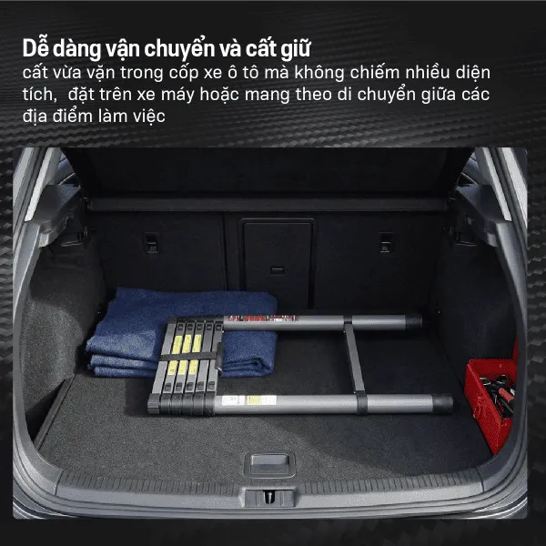 Thang Rút Đơn Thép Carbon Fujihome STL27