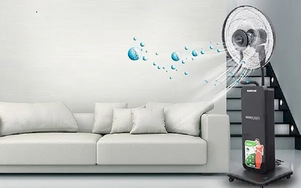 Sai lầm nên tránh khi sử dụng quạt phun sương trong hè này.