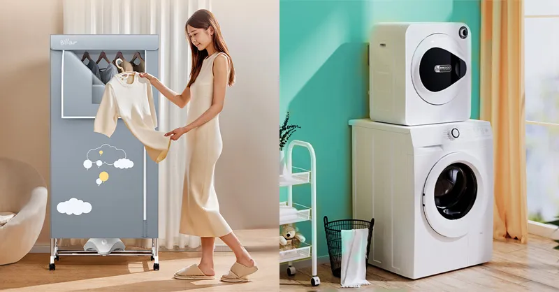 Nên mua tủ sấy hay máy sấy quần áo: Lựa chọn thông minh cho mùa nồm ẩm