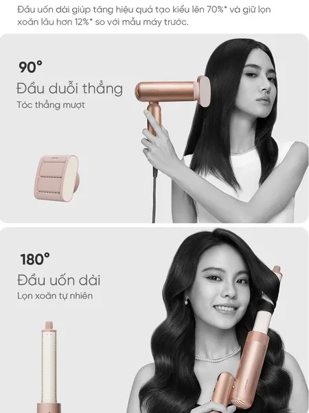 Máy Sấy Tóc Dreame Hair Pocket Uni AHD54 Màu Xám