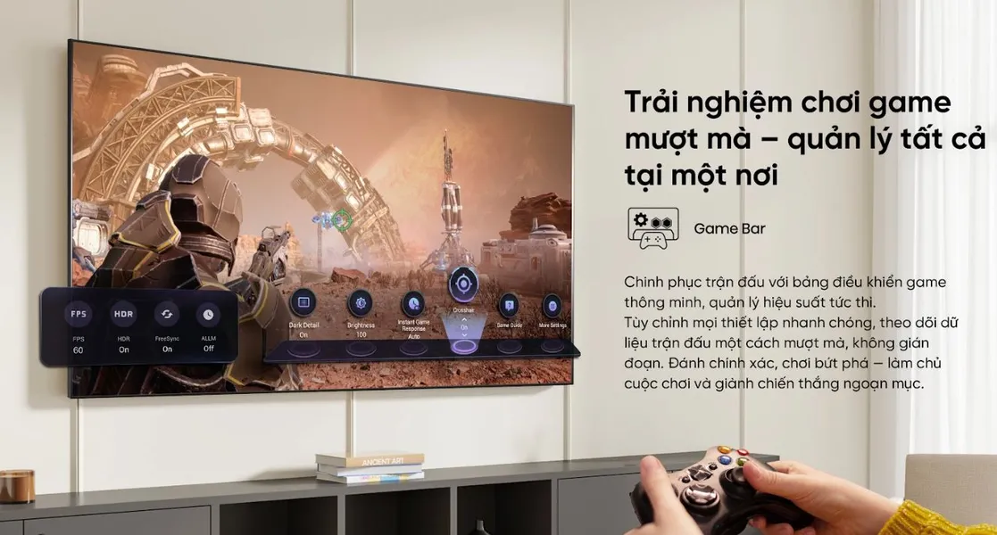 Smart Tivi Hisense QLED 4K 55 Inch 55Q6Q