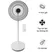 Quạt Tuần Hoàn Có Remote Sharp PJ-CD404V-W 24W