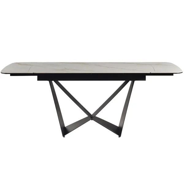 Bộ Bàn ăn (Mở rộng) Isabella VA3142-GNS-200 + 4 Ghế ăn Elsa VD3136-R Coffee
