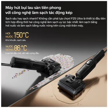 Máy Hút Bụi Cầm Tay Roborock F25 Ultra Đen 5