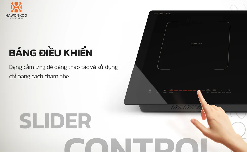 Bếp Từ Đôi Hawonkoo CEH-251-Inverter 4400W - Thái Lan