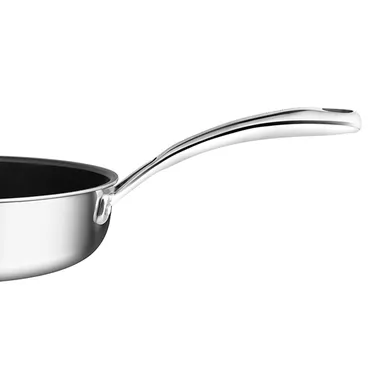 Chảo inox cao cấp 2 lớp đáy liền Elmich Trimax 26 cm 0