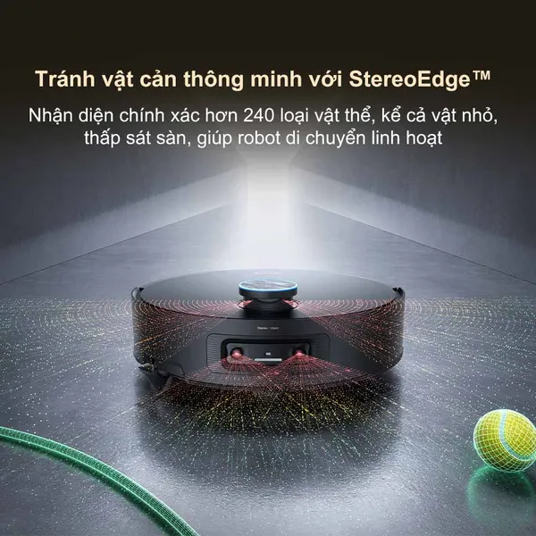 Robot Hút Bụi Lau Nhà Dreame Aqua 10 Pro Track - Trắng