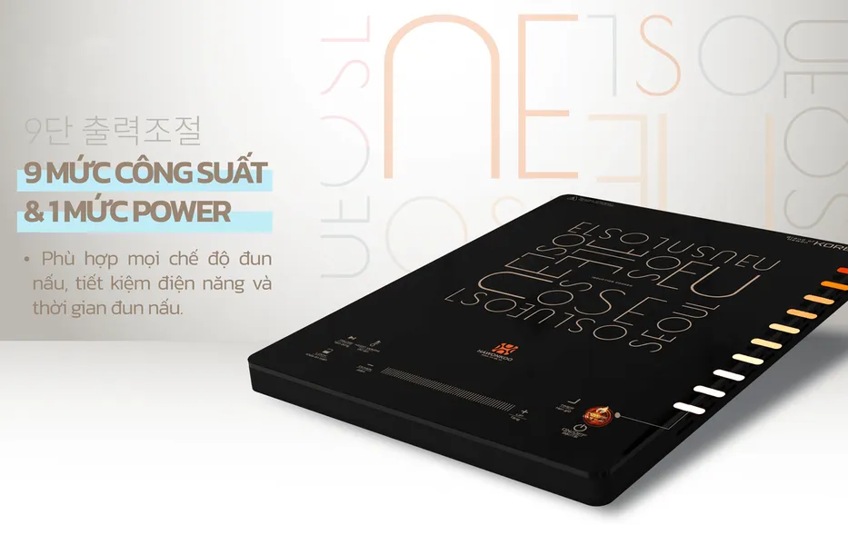 Bếp Điện Từ Đơn Kèm Nồi Lẩu Hawonkoo SEOUL-CEH-109-I