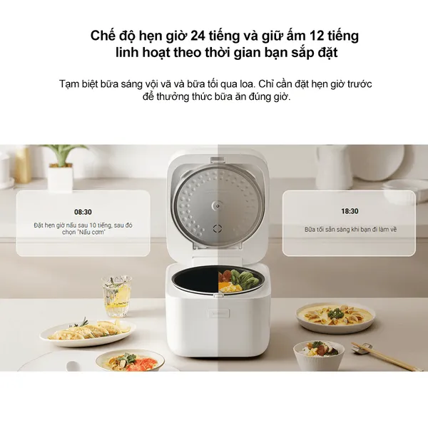 Nồi Cơm Điện Xiaomi Multifunctional Rice Cooker (BHR9115VN) 4 Lít