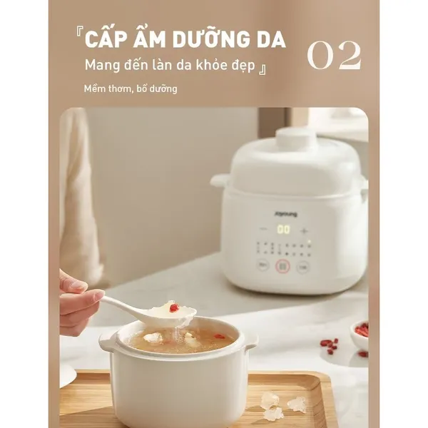 Nồi Nấu Chậm Cho Bé Ăn Dặm Joyoung JSC-107 1.0 Lít