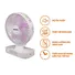Quạt Sạc Nanoco NRF6219W Màu Trắng