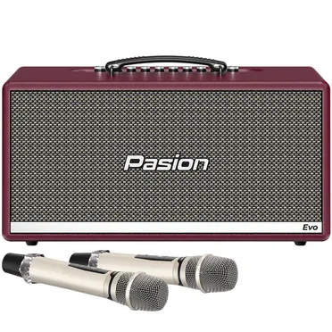 Loa Karaoke Di Động Xách Tay Paramax PASION Evo (Burgundy Leather)
