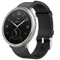 Đồng Hồ Thông Minh Amazfit Active 2 Round Đen dây da