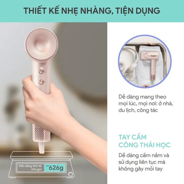 Máy Sấy Tóc Tốc Độ Cao BlueStone HDB-1975 1600W