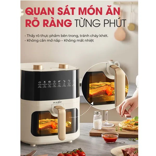 Nồi Chiên Không Dầu Magic AC-161 6 Lít