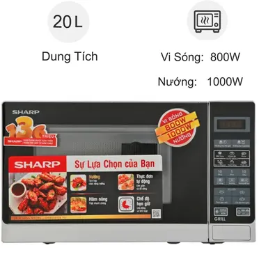 Lò vi sóng Sharp R-G272VN-S 20 lít