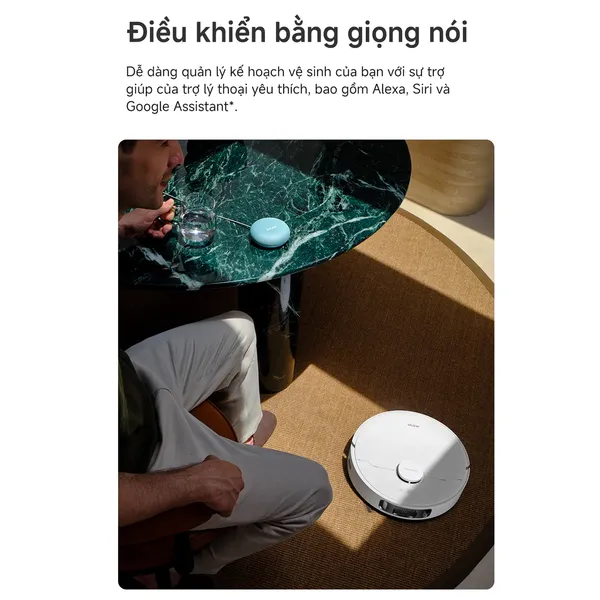 Robot Hút Bụi Lau Nhà Mova E30 Ultra