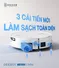 Robot Hút Bụi Thông Minh Ecovacs T80S OMNI Màu Đen