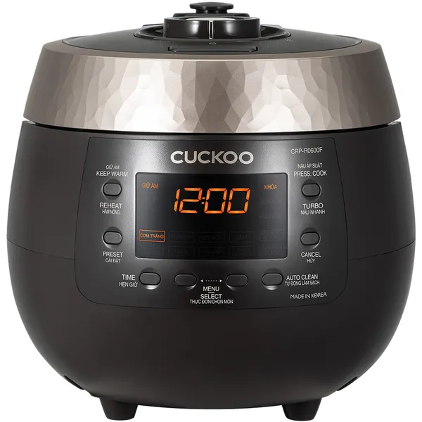 Nồi Cơm Điện Tử Áp Suất Cuckoo CRP-R0600F 1.08 Lít - Hàn Quốc