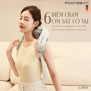 Gối Massage Poongsan N18 6