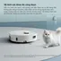 Robot Hút Bụi Roborock Curv 2 Flow Màu Trắng