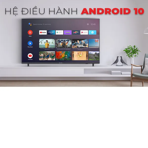 Android Tivi Sharp LED 4K 55 inch 4T-C55DJ3X