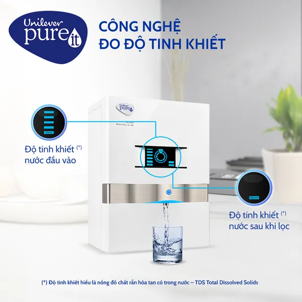 Máy Lọc Nước PUREIT MINERAL RO+UV+MF WHT