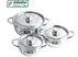 Bộ Nồi Bầu Inox 430 Tithafac TF02