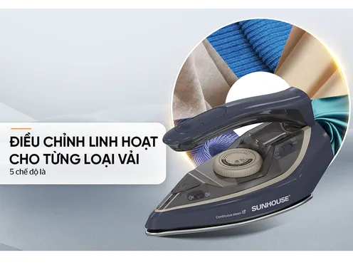 Bàn Ủi Hơi Nước Cầm Tay Sunhouse SHD2172 8